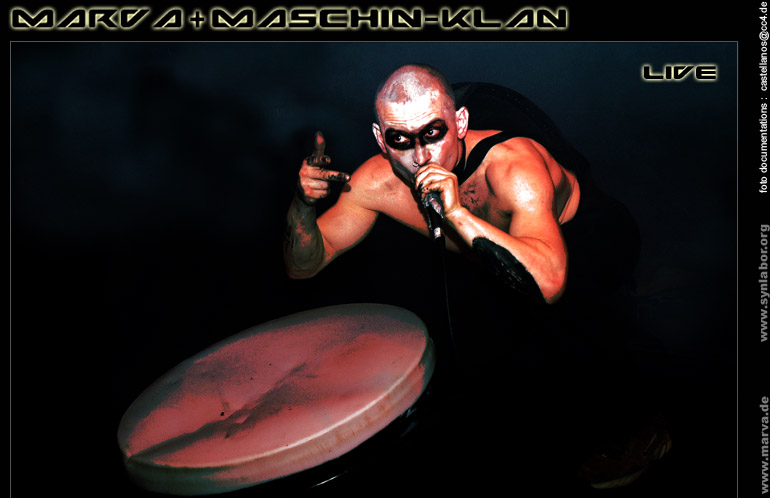Marva+Maschin-Klan live 2008,check www.marva.de