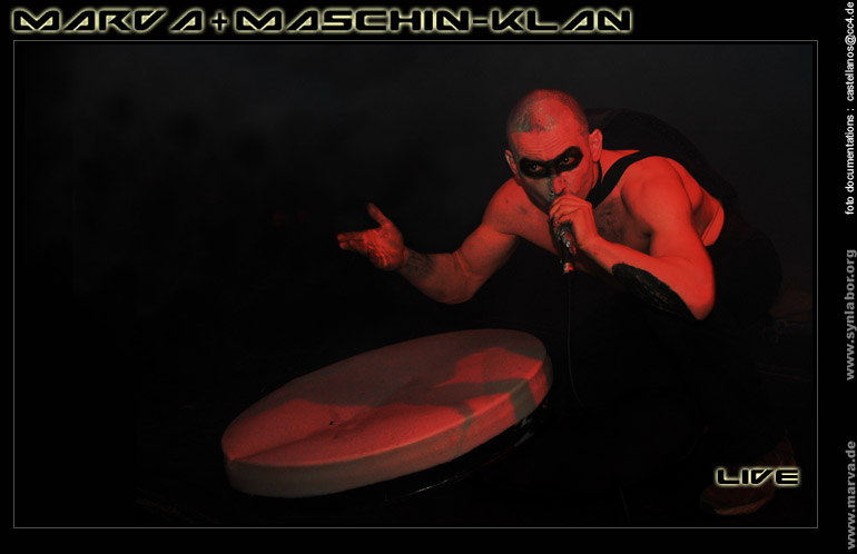 Marva+Maschin-Klan live 2008,check www.marva.de