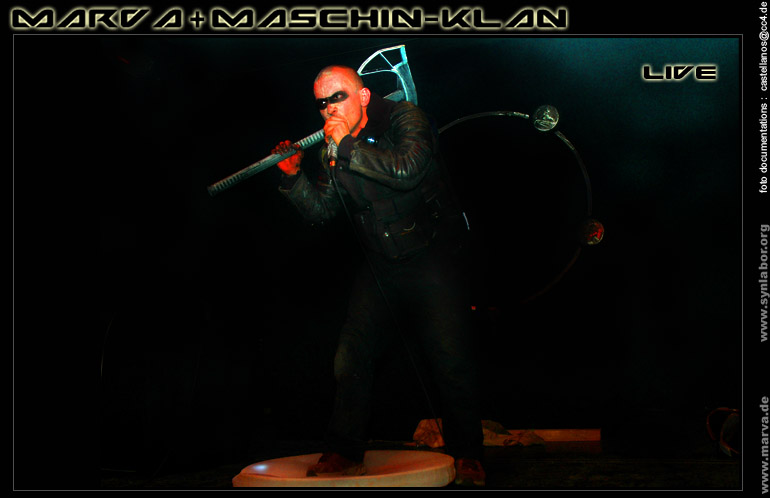 Marva+Maschin-Klan live 2008,check www.marva.de