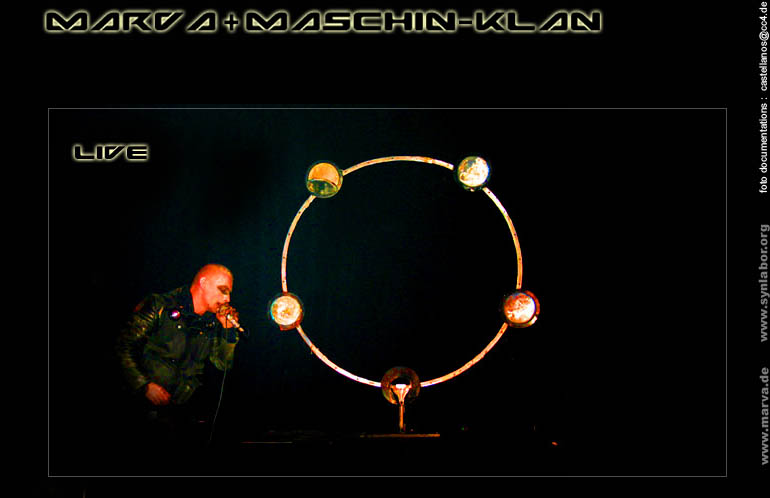 Marva + Maschin - Klan live 2008,check www.marva.de